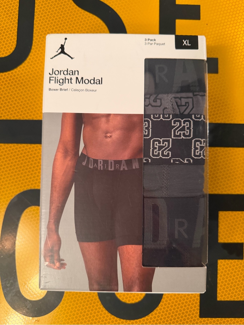Jordan Flight Modal Boxer Briefs – Black (3-Pack) Size XL🏀